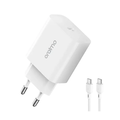 Oraimo PowerCube 20 OCW-E106S-CC54 – Chargeur USB Type-C 20W Compact & Rapide(Only a plug, no data cable）