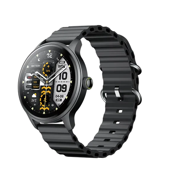 Oraimo Watch 5R Pro – AMOLED with Bluetooth Calls & 32-Day Battery