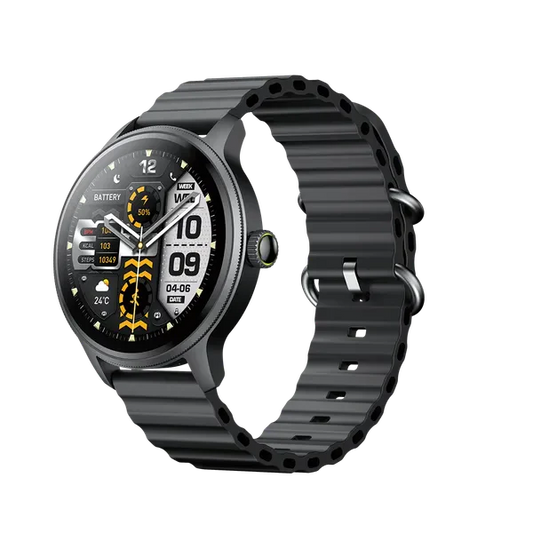 Oraimo Watch 5R Pro – AMOLED with Bluetooth Calls & 32-Day Battery
