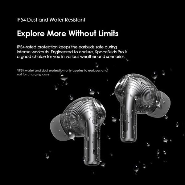 SpaceBuds Pro  – 50dB Hybrid ANC, 32h Battery & 4-Mic ENC