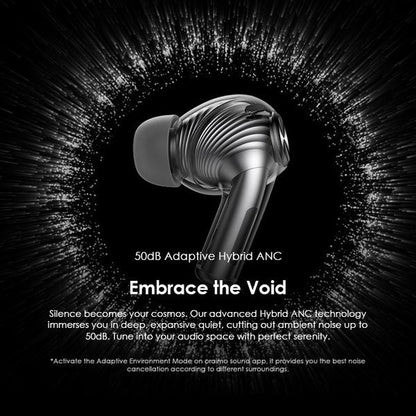 SpaceBuds Pro  – 50dB Hybrid ANC, 32h Battery & 4-Mic ENC