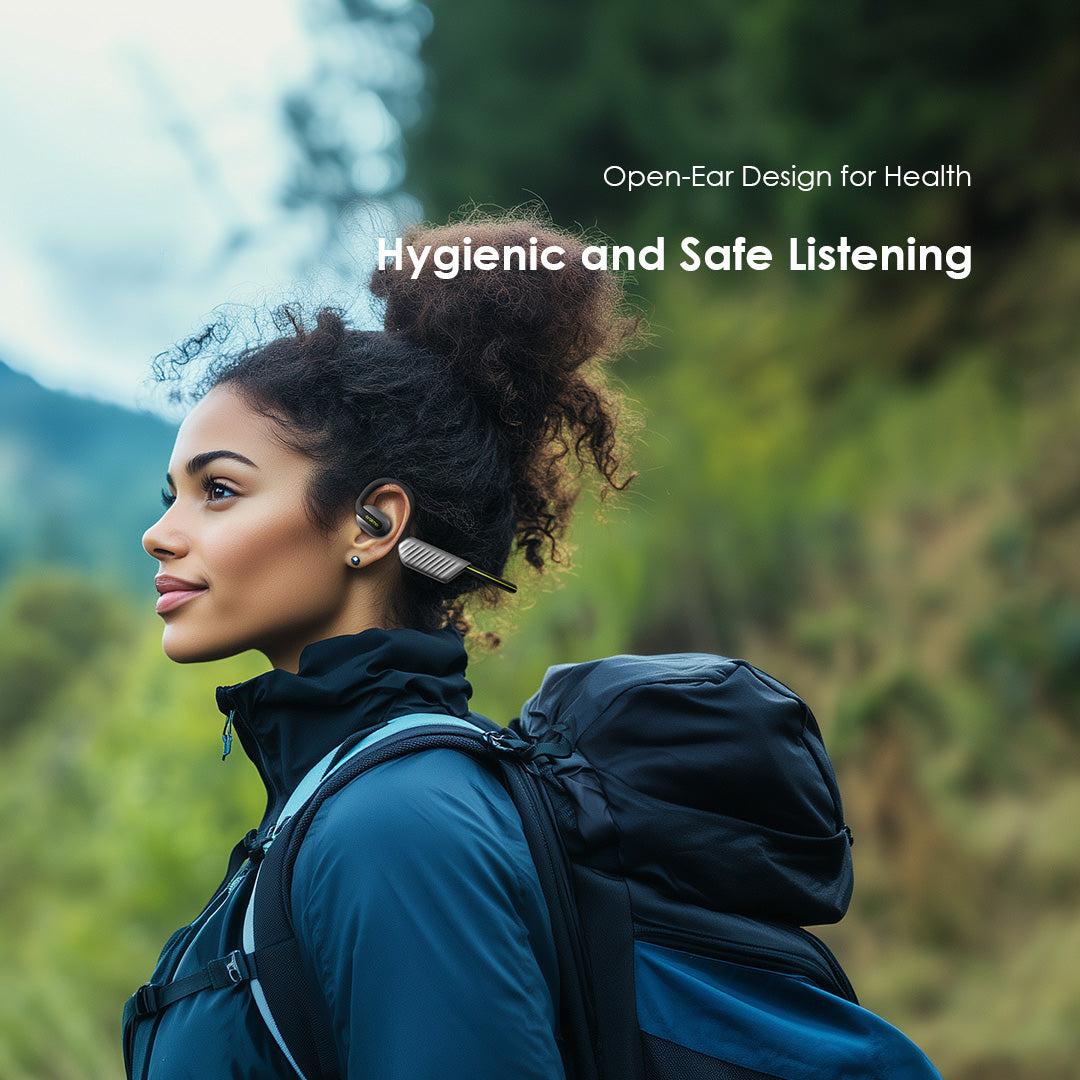 Oraimo OpenCirclet 2 – Open-Ear Bluetooth Headset with Pedometer & 16h Battery