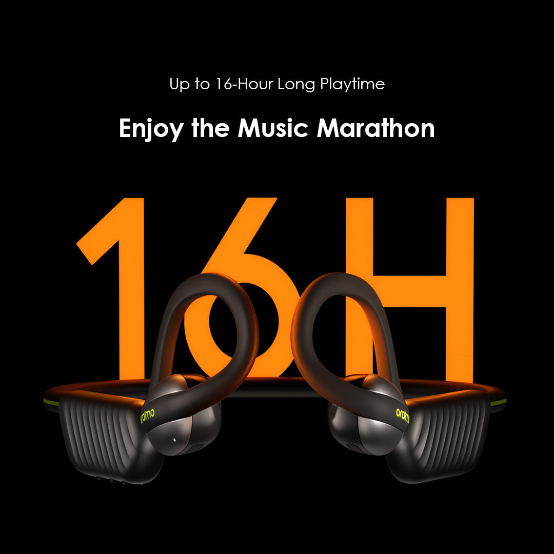 Oraimo OpenCirclet 2 – Open-Ear Bluetooth Headset with Pedometer & 16h Battery