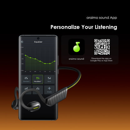 Oraimo OpenCirclet 2 – Open-Ear Bluetooth Headset with Pedometer & 16h Battery