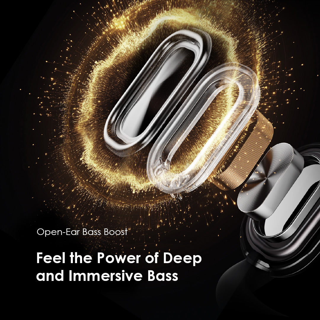 Oraimo OpenCirclet 2 – Open-Ear Bluetooth Headset with Pedometer & 16h Battery