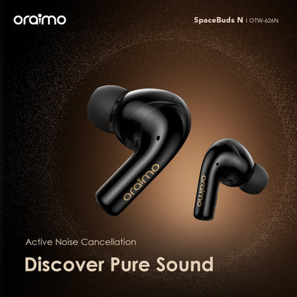 Oraimo SpaceBuds N – ANC, OTW-626N, 38h Battery & Multi-Device Pairing