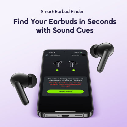 Oraimo SpaceBuds Lite OTW-324 – 40h Playtime, ENC Calls & Powerful Bass