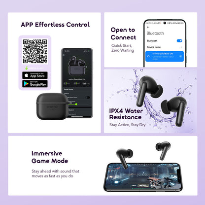 Oraimo SpaceBuds Lite OTW-324 – 40h Playtime, ENC Calls & Powerful Bass