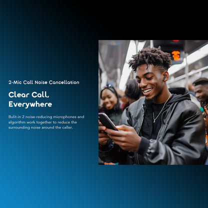 Oraimo SpaceBuds Neo+OTW-323P, ANC, 30h Playtime & Sound360™ Spatial Audio