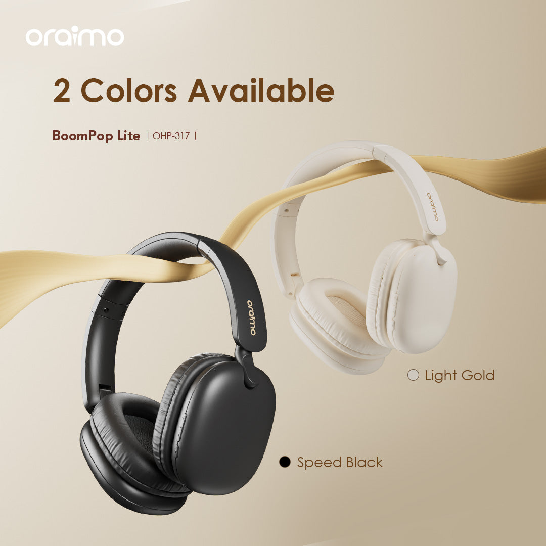 Oraimo BoomPop Lite OHP-317 – 65h Battery, ENC Mic & Gaming Mode