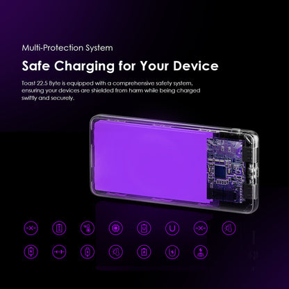 Oraimo Toast 22.5 – 10.000mAh  with 22.5W Fast Charging & LED Display