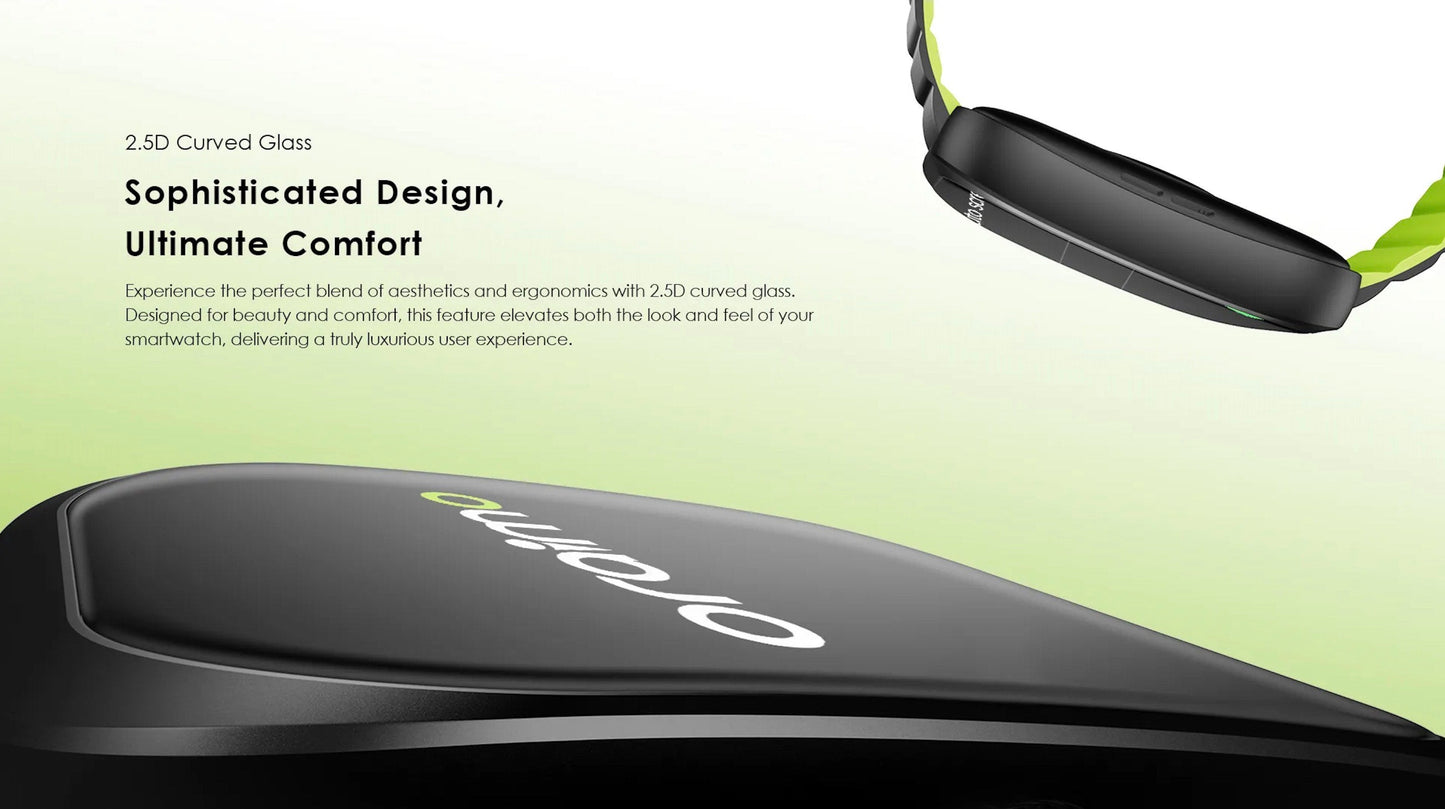 Watch Nova N – 2.04" AMOLED, 11-Day Battery & Dual Straps