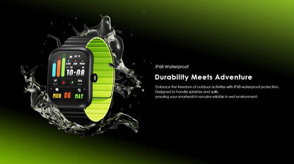 Watch Nova N – 2.04" AMOLED, 11-Day Battery & Dual Straps