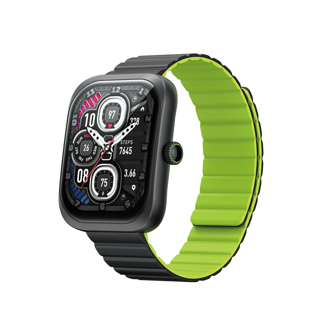 Watch Nova N – 2.04" AMOLED, 11-Day Battery & Dual Straps